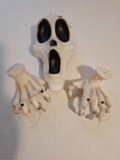 Skull Skeleton Hands Halloween Plastic Decoration Scary Creepy