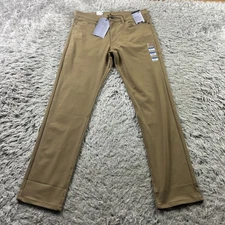Levis Pants Mens Sz 34x32 511 Tech Pant Slim Straight Performance Stretch Brown
