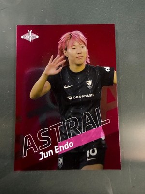 Jun Endo - Angel City #4 Parkside 2023 Vol. 1 NWSL Card Astral