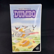 Dumbo Disney Black Diamond  VHS Early Release Clamshell