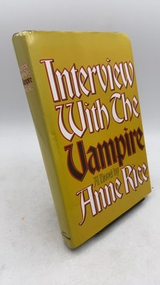 Interview With The Vampire Anne Rice Hardcover 1976
