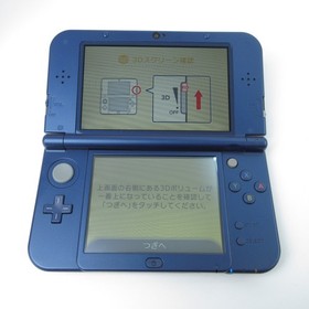 【Excellent】 Nintendo New 3DS LL XL Metallic Blue Console Only Japanese Ver #DEN1