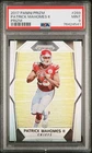 2017 PANINI PRIZM | PRIZM ROOKIE CARD #269 PATRICK MAHOMES  PSA 9
