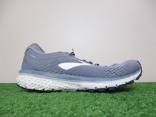 Brooks Ghost 12 Shoes Womens 7 Purple Grey Cushion Support Daily Running Trainer