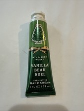 Bath Body Works Hand Cream Ultra Shea Travel Mini Size 1 oz Vanilla Bean Noel