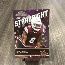 2021 Wild Card Alumination - Starbright Kylin Hill #SB-47 Purple...