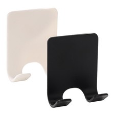 Razor Holder Shaver Hook Hanger Stand 2 Pack Bathroom Self Adhesive Hook