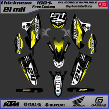 Motocross graphics for YAMAHA YZ 125 YZ250 2015 2016 2017 2018 2019 2020 2021