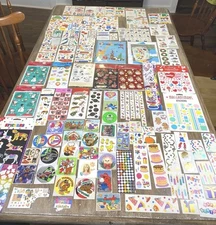 Vtg Huge Lot Of Stickers Mrs.Grossmans Sandy Lion & Much More Collectors Dream