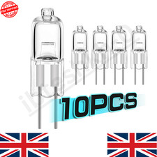 10Pcs G4 Halogen Light Bulbs 10W 20W 12V 2 Pin Two Prong with Prongs Small Mini