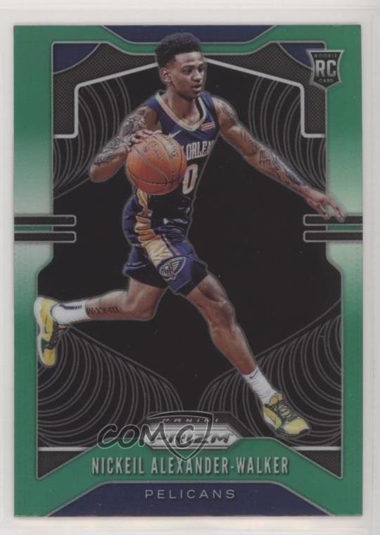 2019-20 Panini Prizm Rookie Green Prizm Nickeil Alexander-Walker #263 04dh