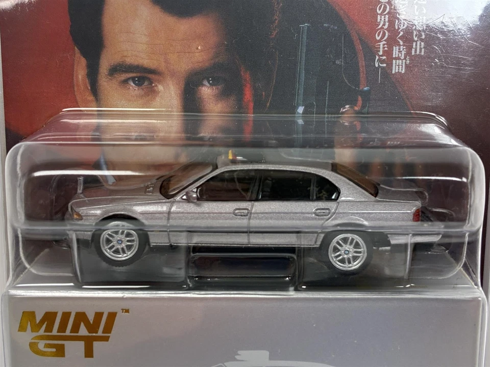 James Bond 007 Demain Ne Meurt Jamais BMW 750IL Japon 1:64 Mini GT MGT00902-007J - Photo 2/4