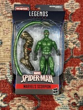 Hasbro Marvel Legends Spider Man Scorpion figure Build A Figure Molten Man Wave