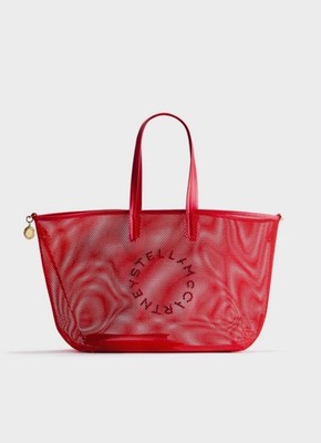 Stella Mccartney x H&M Large Mesh Tote Bag in red colour | eBay