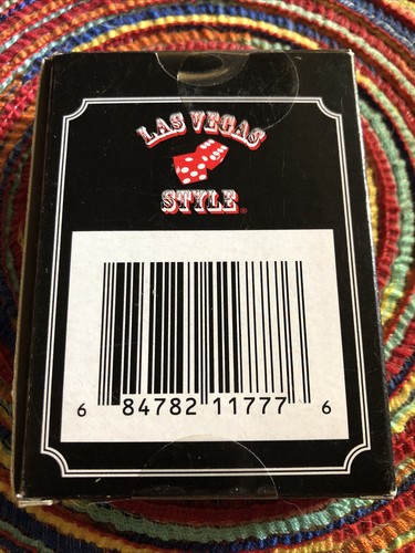 Tarjetas púrpuras jugadas auténticas de casino selladas pepita dorada de Las Vegas ~ caja negra - Imagen 2 de 4