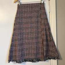 Gaelle Paris Sz S-M Midi Skirt Polyester VERY GOOD