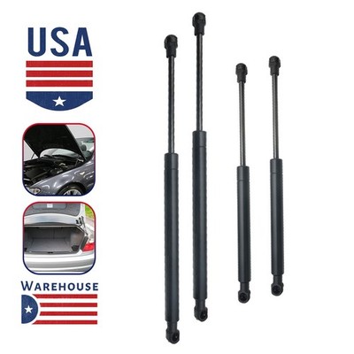 4pcs Tailgate Bonnet Gas Strut Arm Rod For BMW 325Ci 330Ci