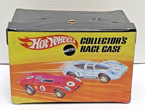 1969 Hot Wheels Redline 48 Car Collectors Race Case #4977 w/ 4 Trays No Cars