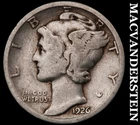 1926 Silver Mercury Dime - Scarce  Better Date  No Reserve  #i945
