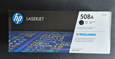Genuine HP 508A CF360A Black Toner Cartridge LaserJet M552, M553 NEW Open Box