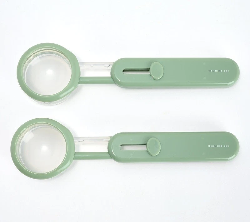 Henning Lee Set of 2 Precision Measuring Scoops - Image 2 of 4
