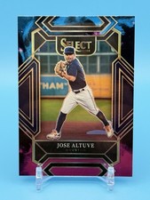 Jose Altuve 2022 Panini Select Diamond Level #232 Cosmic SSP Houston Astros