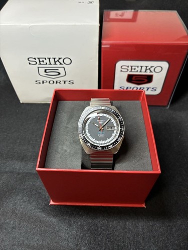 Rare SEIKO 5 SPORTS 4R36-13S0 55th Anniversary Automatic Watch Men's