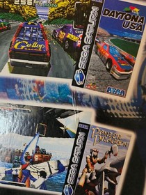 RARE Sega Saturn Store Display Sign Promo Item 1995