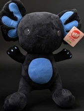 Fiesta Toy Black Axolotl Axie Cute Cuddly Plush Stuffed Animal Toy 16" Nwt