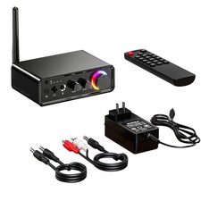 DC12-24V HiFi Digital Stereo Mini Amplifier TPA3116D2 Bluetooth5.3 AUX Headphone