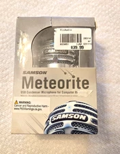 Samson Meteorite USB Condenser Microphone, Chrome (New, Other)