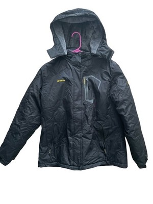 GEMYSE MEN's WATERPROOF SKI SNOW JACKET Hooded Winter Windproof Jacket Size L