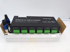 24 Channel DMX Decoder Controller with Digital Display DC5V-24V 3A/CH RGB DMX512