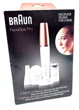 Braun FaceSpa Pro 91 Facial Hair Removal Device 3-in-1 System