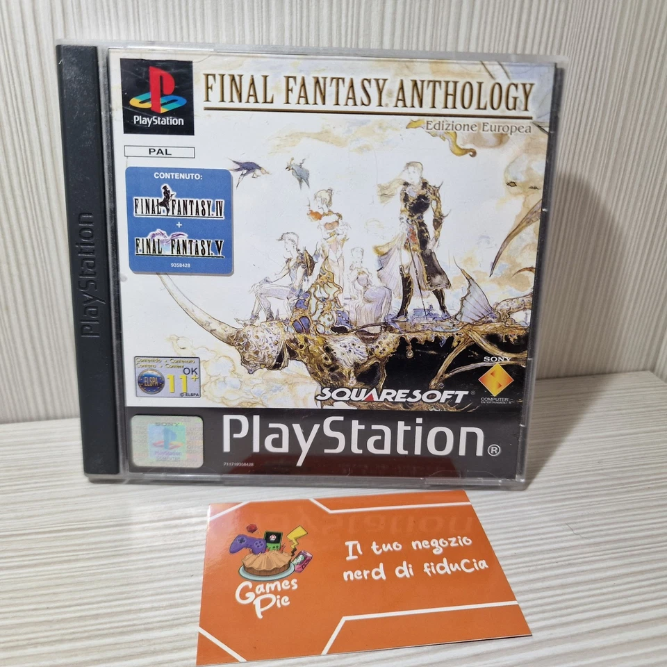 Final Fantasy Anthology - PAL  ITA 🇮🇹- PS1 - PlayStation 1 - FF4 FF5, foto 1 di 4