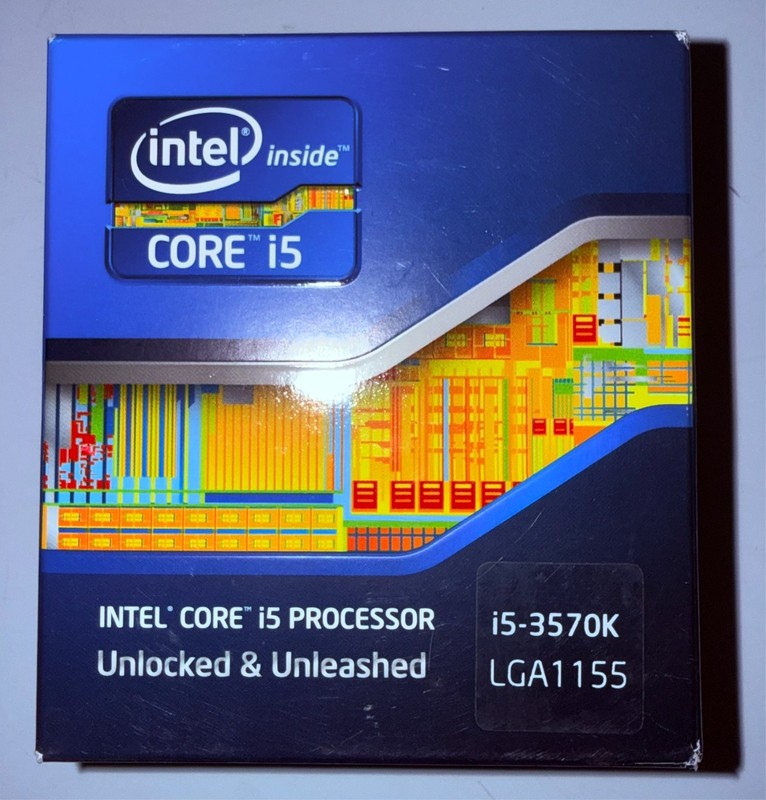 Intel Core i5 3570K 3rd Gen Ivy Bridge CPU 3.40 Ghz LGA 1155 - New