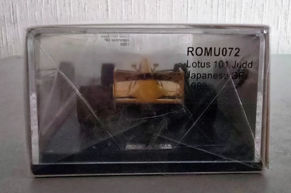 ROMU072 Spark Lotus 101 Judd Camel N. Piquet GP Japan 1989 - Bild 4 von 4