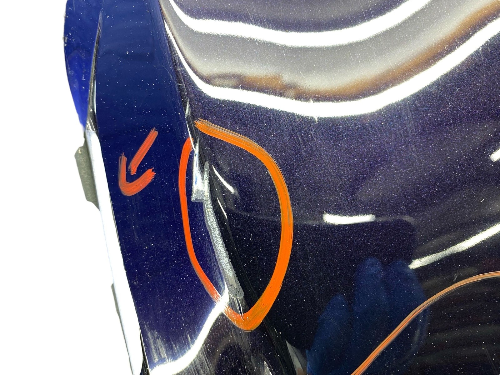2018-2023 MCLAREN 720S FRONT HOOD BONNET PANEL W/ VENTS AMETHYST BLACK *DAMAGED*