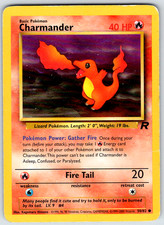 Charmander 50/82 Team Rocket Common Unlimited 2000 HP