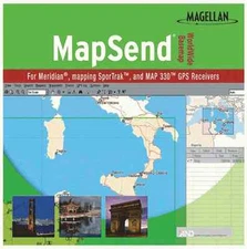  Magellan Mapsend Worldwide Basemap Mapping Software For Map 330 GPS - NEW