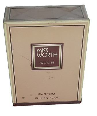 MISS WORTH  PARFUM 1/2 OZ