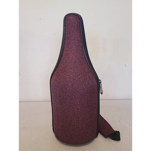 The Caddy O Wine Bottle Carrying Tote NEW with BOX & Corkscrew Chiller Burgundy - Picture 3 of 22