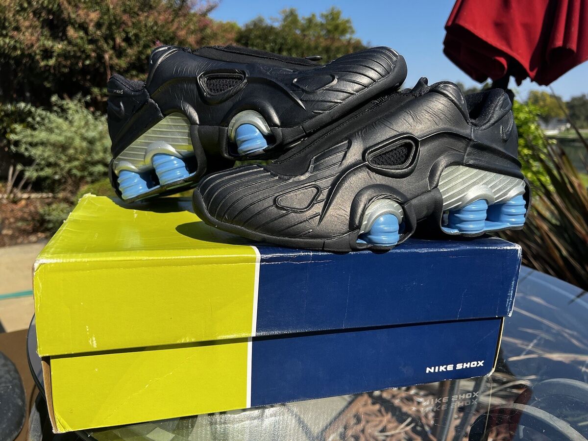Extremely Rare Original Nike Shox XT Black Blue OG Color Extremely Rare Original Nike Shox XT Black Blue OG Color
