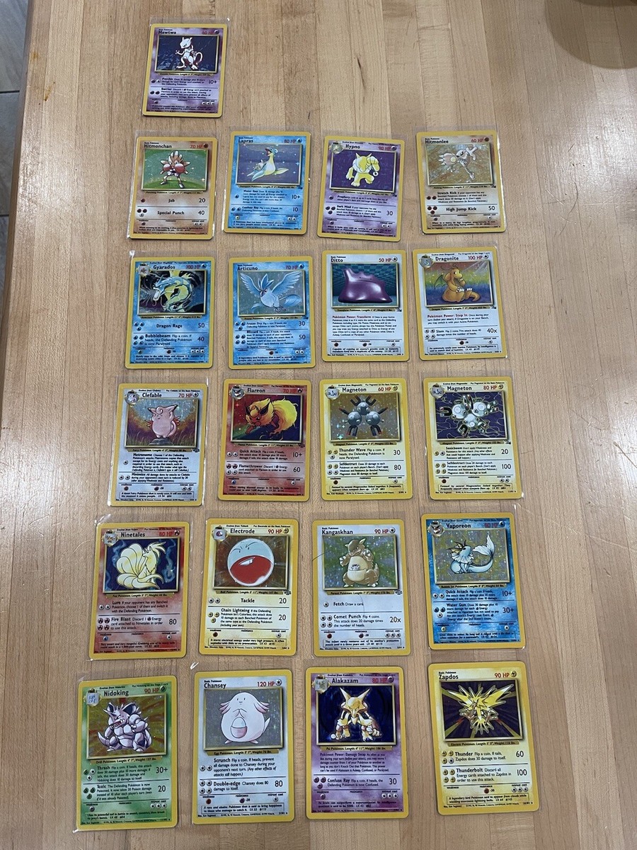 pokemon cards lot (charizard,other Holos) Original Base Set 1995) | eBay