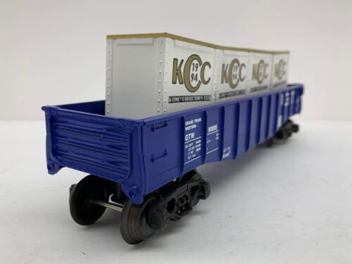 K-Line No.K-90005 Gondola Freight Car W/Crates KCC 1994 GTW O - Picture 4 of 12