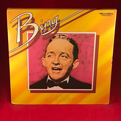 BING CROSBY A Musical Autobiography 1974 UK 5 X Vinyl LP BOX SET Silent Night
