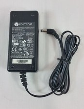 Polycom PSC18U-480 1465-42740-003 AC Adapter 48Vdc 0.38A 5.5/2.5mm Barrel Tip 