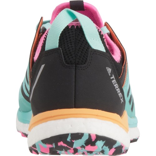 ADIDAS Terrex Agravic Flow Mens 10 Trail Running Shoes/Sneakers Acid Mint NEW - 第 5/6 張圖片
