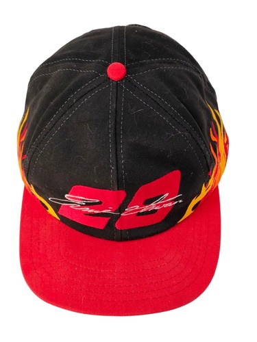 Vintage Ernie Irvan #29 NASCAR Chase Authentics Flames Snapback Hat Cap RCR - Picture 8 of 11