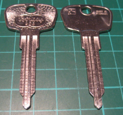 Porsche 911, 914 Bj. 1970-94,  Schlüsselrohling Börkey 968,  Profil DOM+HUF  NC